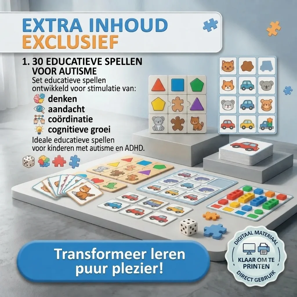 30 educatieve spellen voor kinderen met autisme