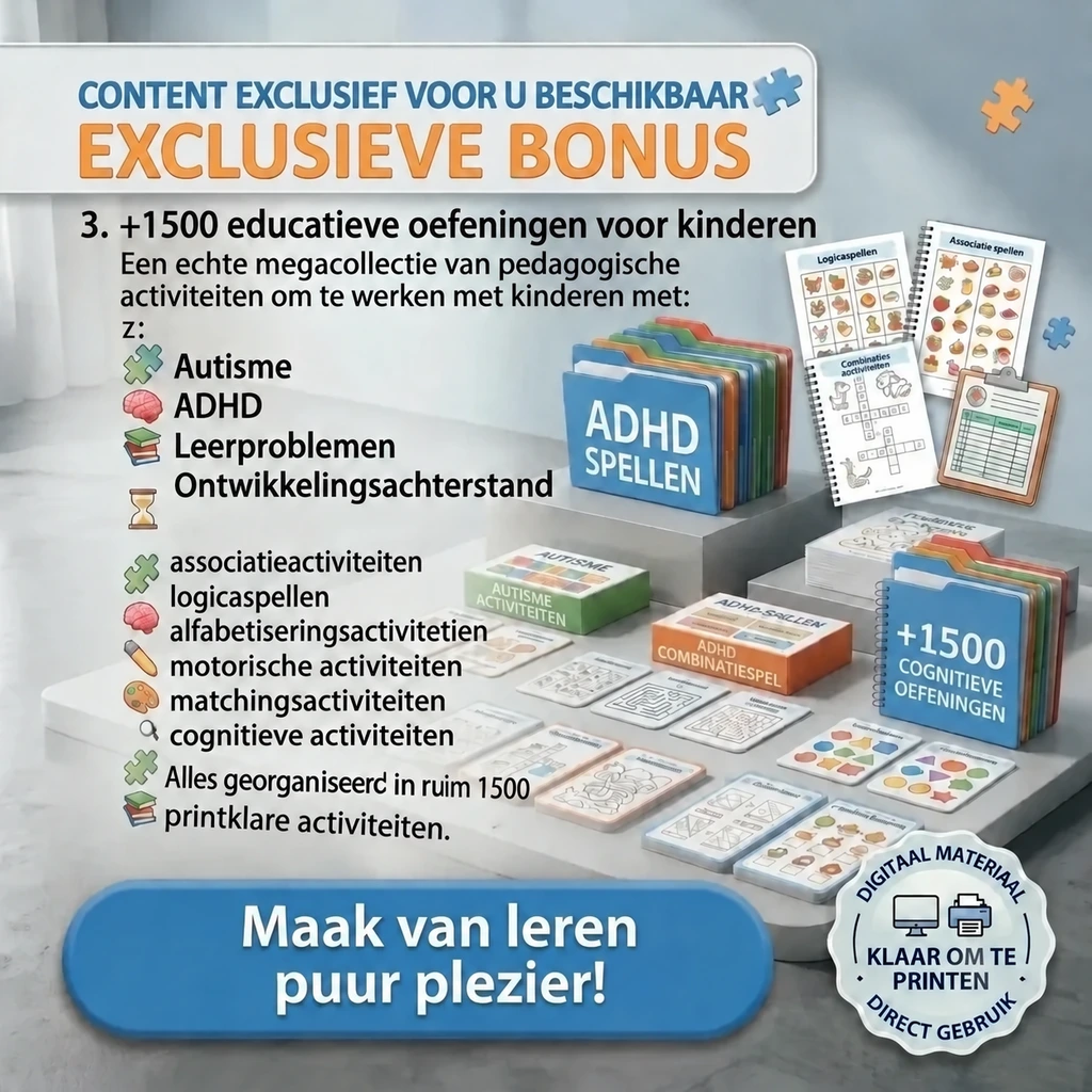 Ruim 1500 leeroefeningen voor kinderen