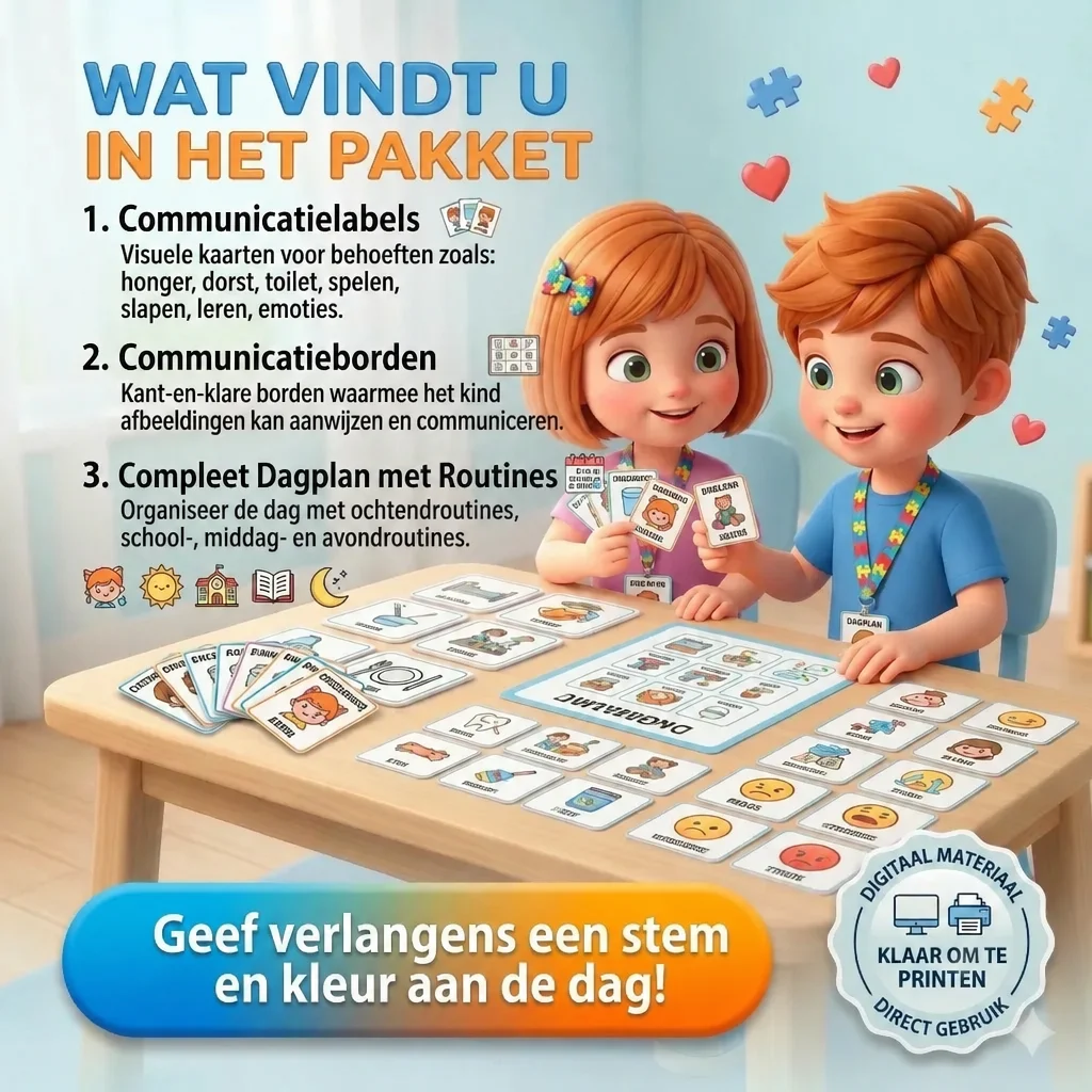 Wat je in de set vindt